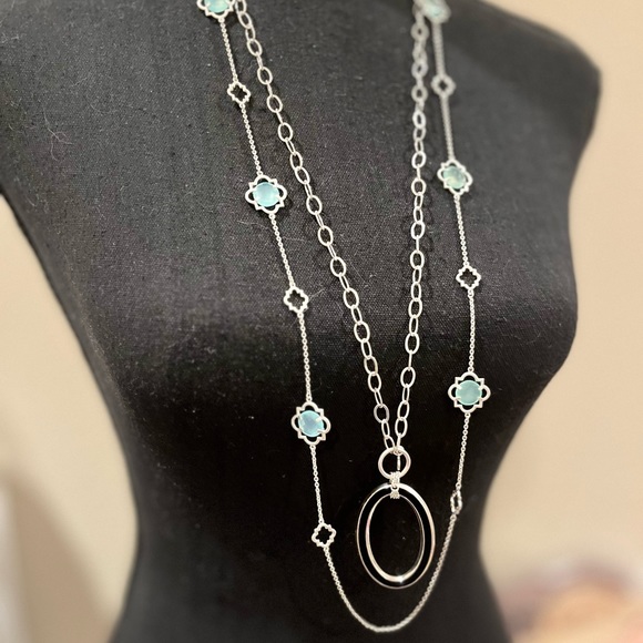 N111 STELLA & DOT AMALA STATIONED NECKLACE new MSRP $79 - Picture 12 of 12